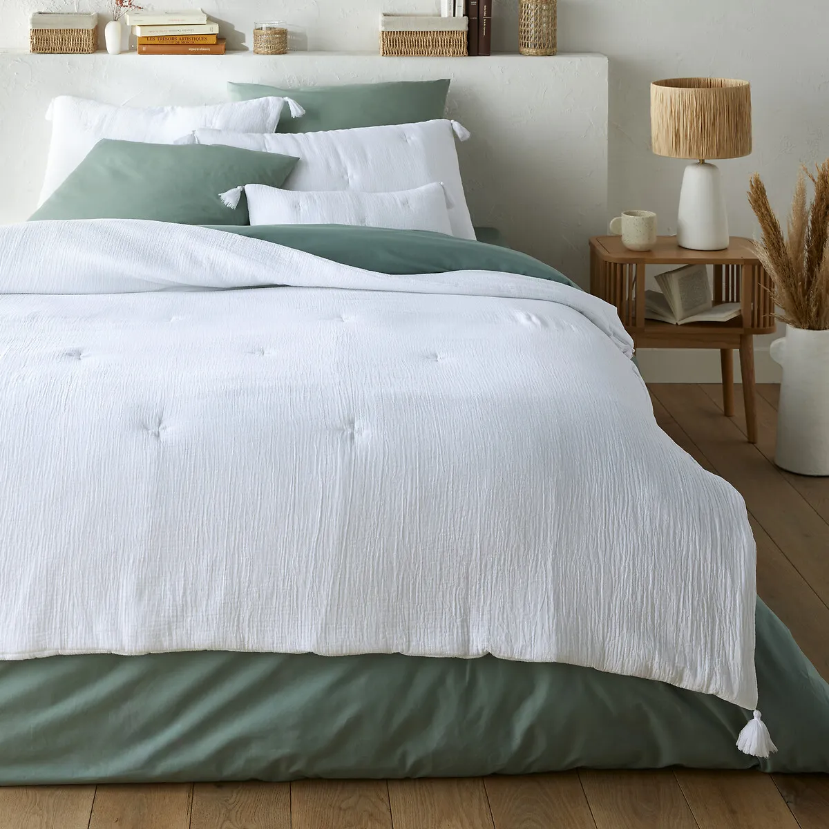 Housse Coussin Gaze De Coton Personnalisée Kumla — vue 3