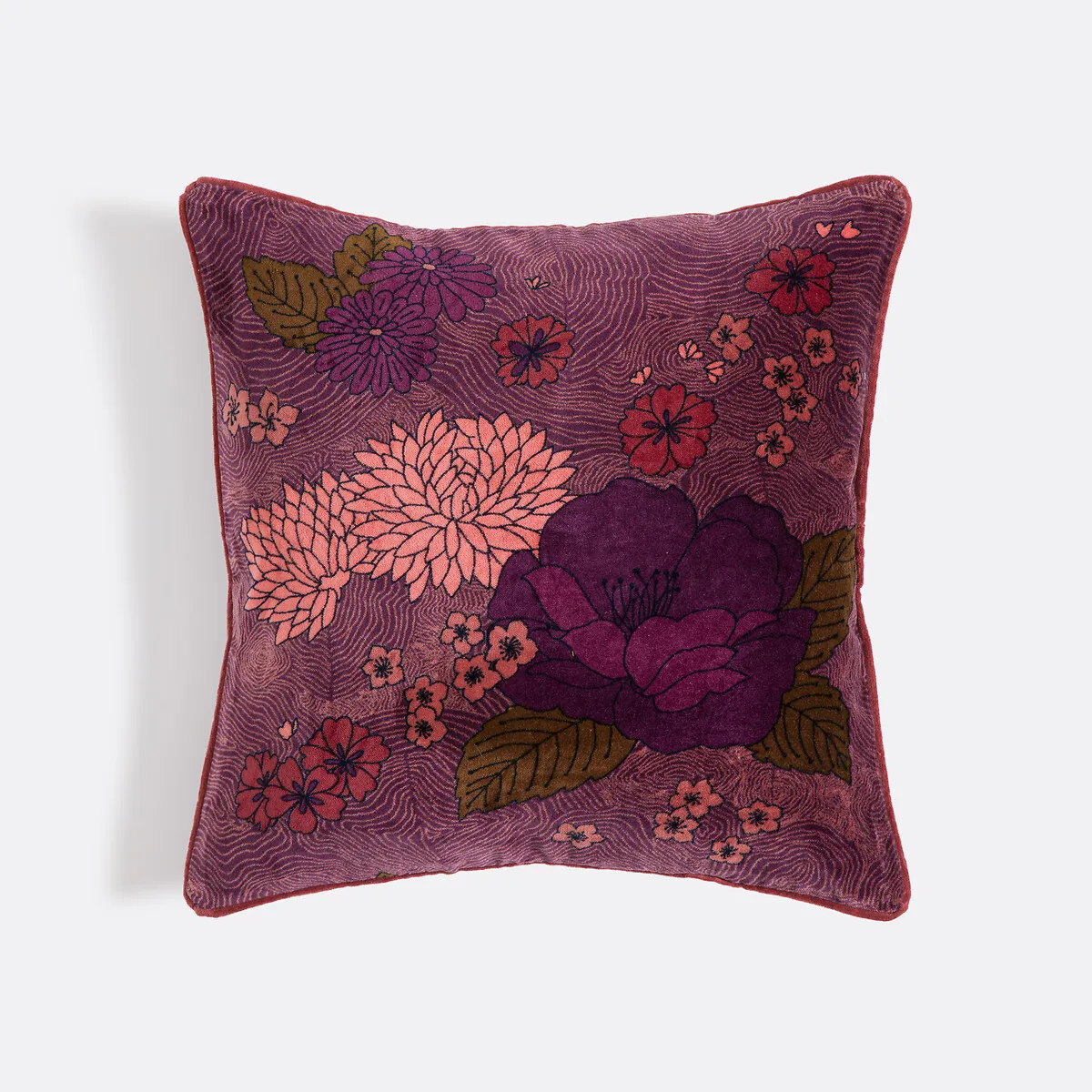Housse De Coussin En Velours 45x45 Cm, Velluto
