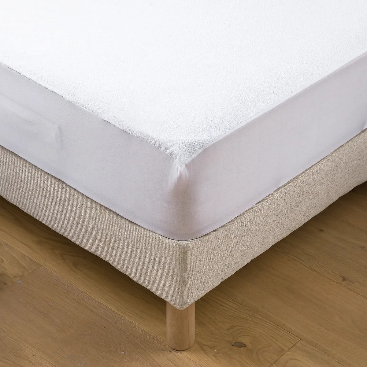 Protège Matelas, En Éponge De Coton Antiacarien, Imperméable, Hauteur Maxi 25 Cm