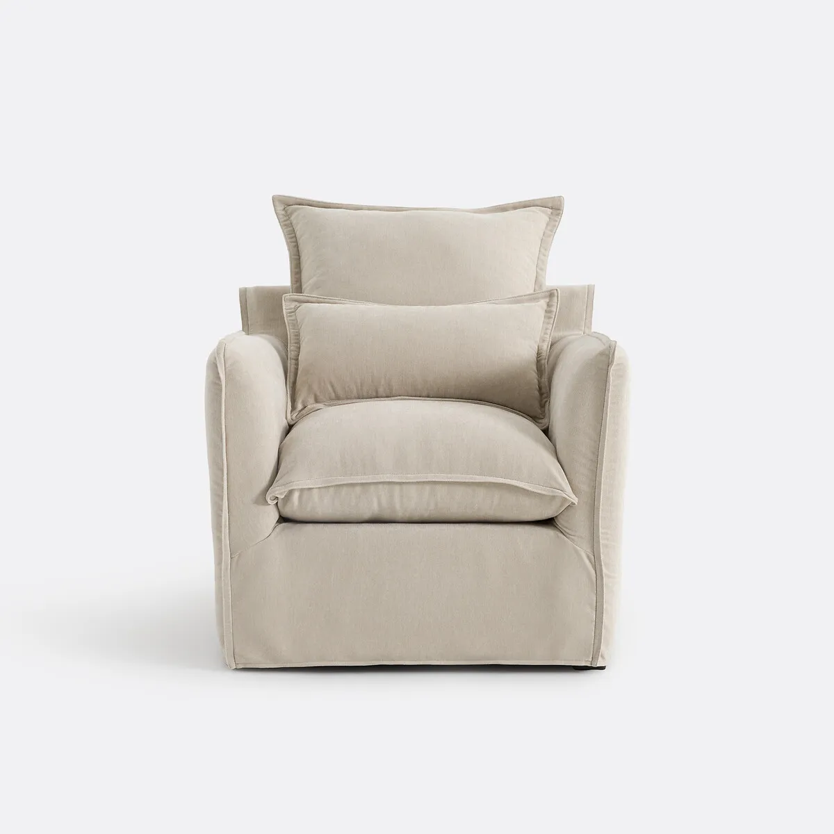 Fauteuil, Déhoussable, En Polyester Chiné, ODNA — vue 3