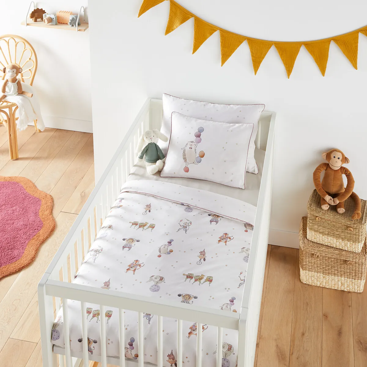 Housse De Couette Bébé 50% Coton Recyclé, Phineas