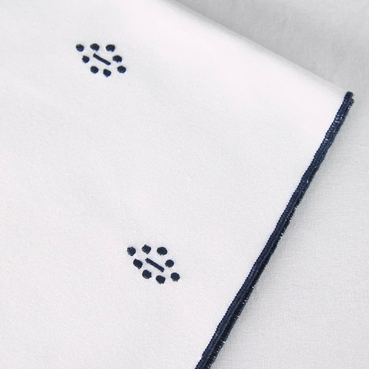Nappe Coton Imprimé Et Brodé, Maliau — vue 3