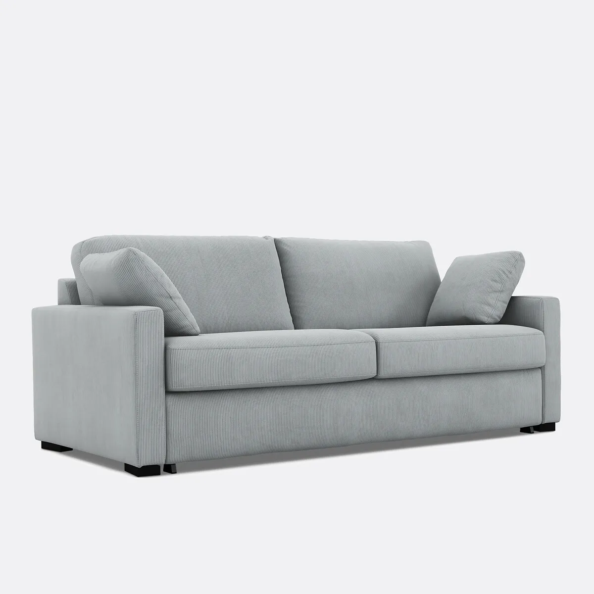 Canapé Convertible, Comfort Bultex®, En Velours Côtelé Fines Côtes, TIMOR — vue 3