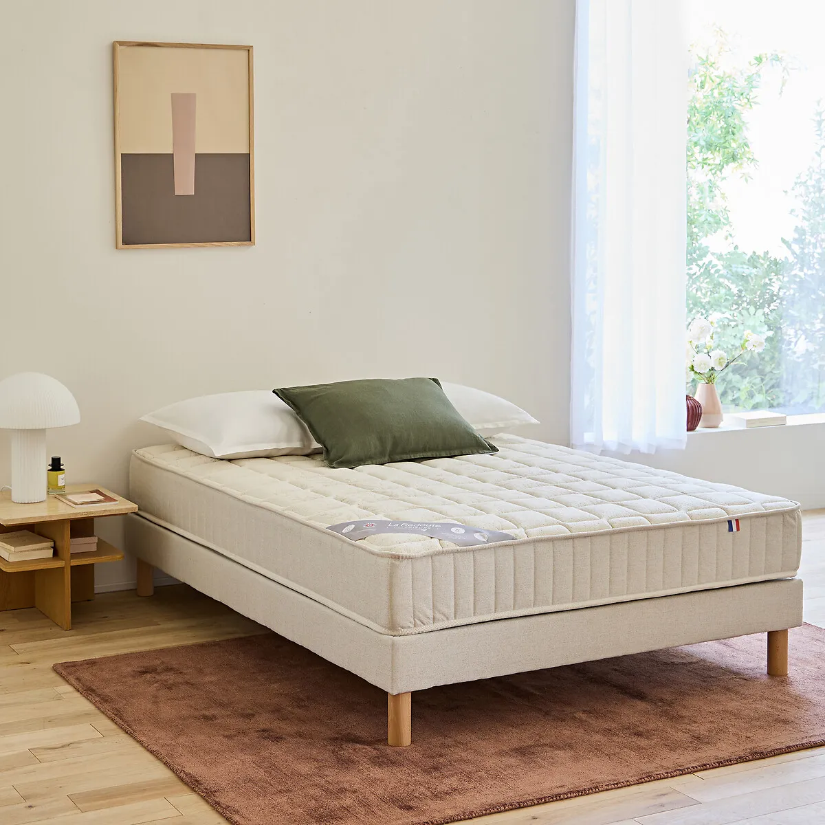 Matelas 580 Ressorts, Soutien Mi-ferme, Accueil Moelleux