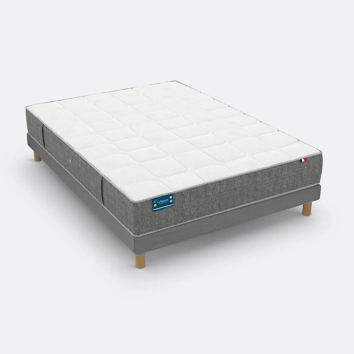 Ensemble Matelas 660 Ressorts, Soutien Ferme, Accueil Moelleux