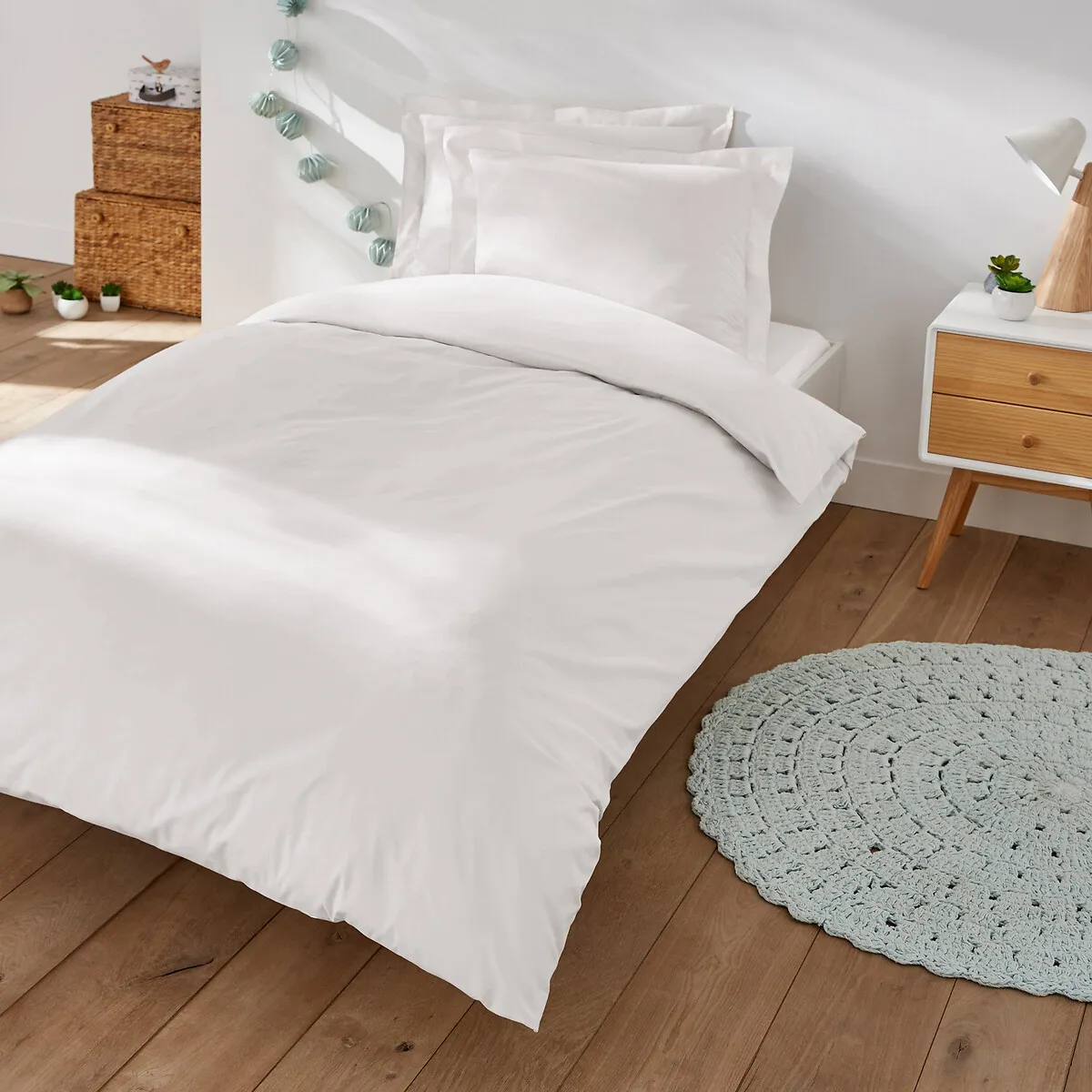 Taie D'oreiller Enfant Unie Coton Bio, Scenario — vue 3