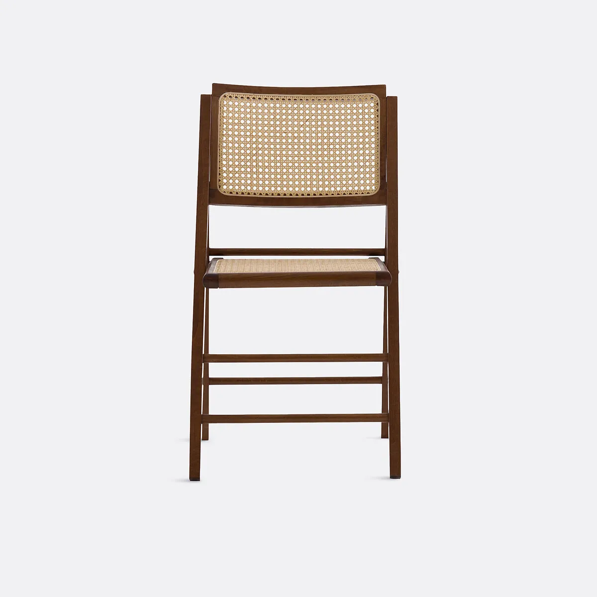 Chaise Pliante Hêtre Et Cannage, Rivia — vue 3