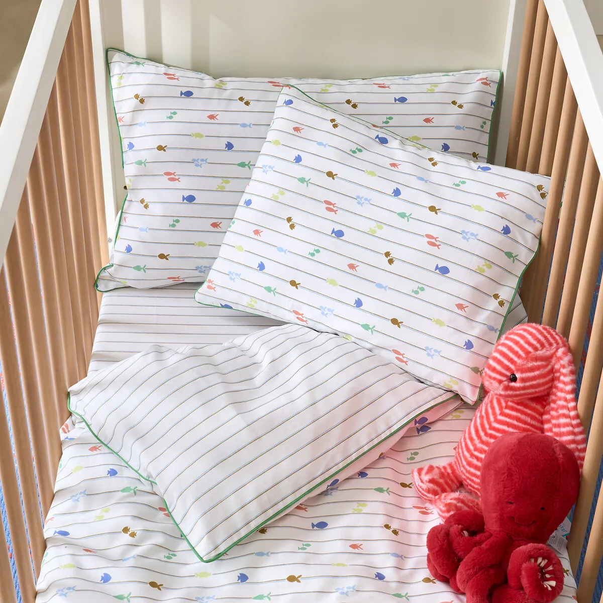 Housse De Couette Bébé, Percale De Coton, Elliot — vue 3