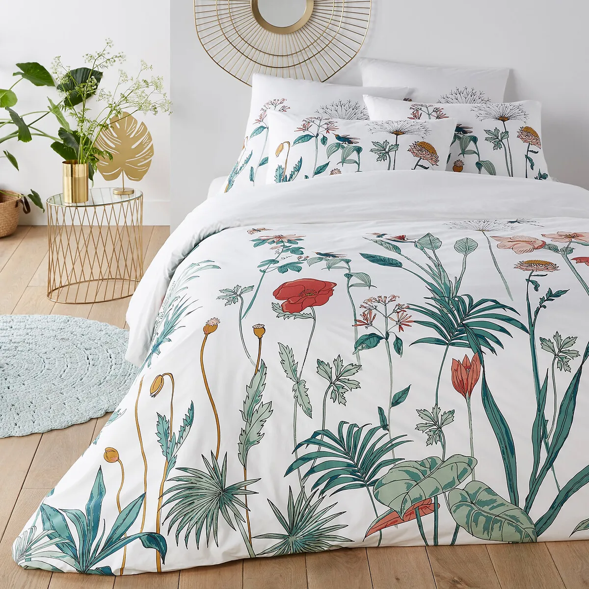 Housse De Couette Percale, Eden Garden