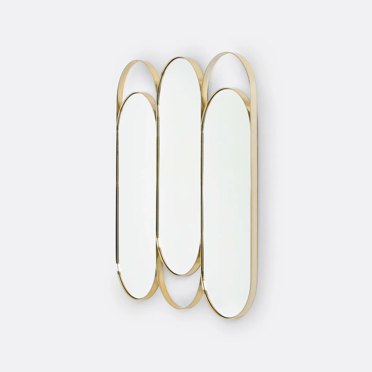 Miroir Triptyque Laiton, Alama — vue 3