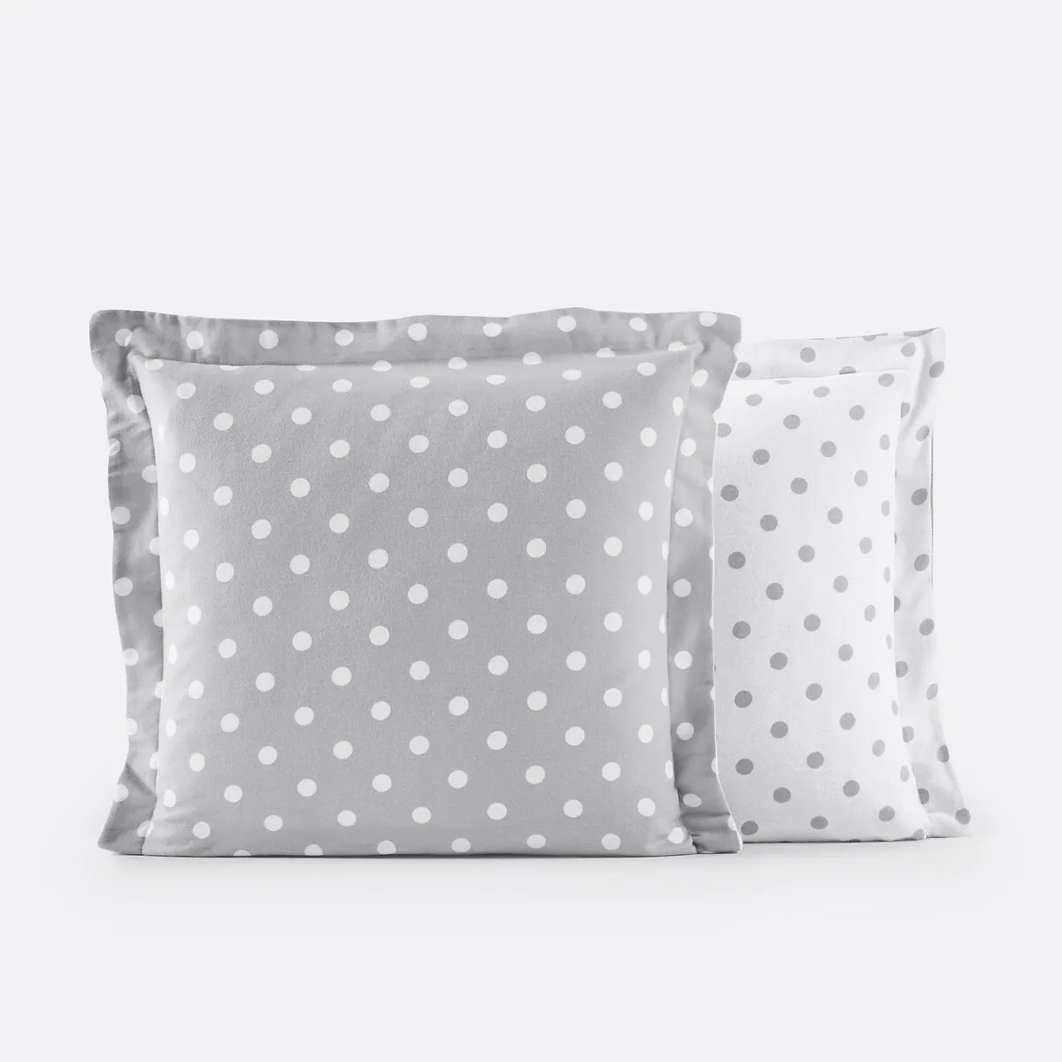 Taie D'oreiller Flanelle Imprimé Pois, Clarisse — vue 3