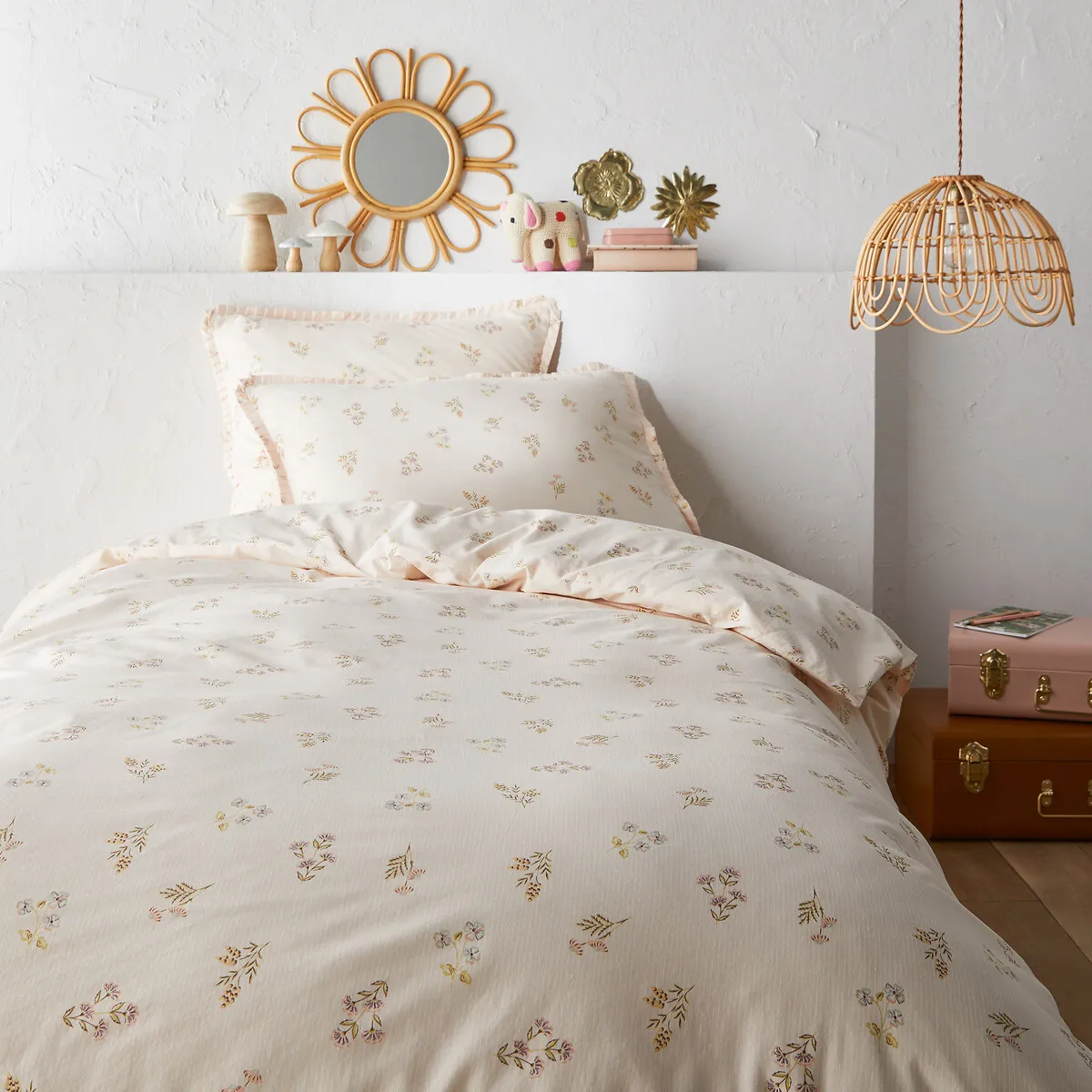 Housse De Couette 50% Coton Recyclé, Camomille