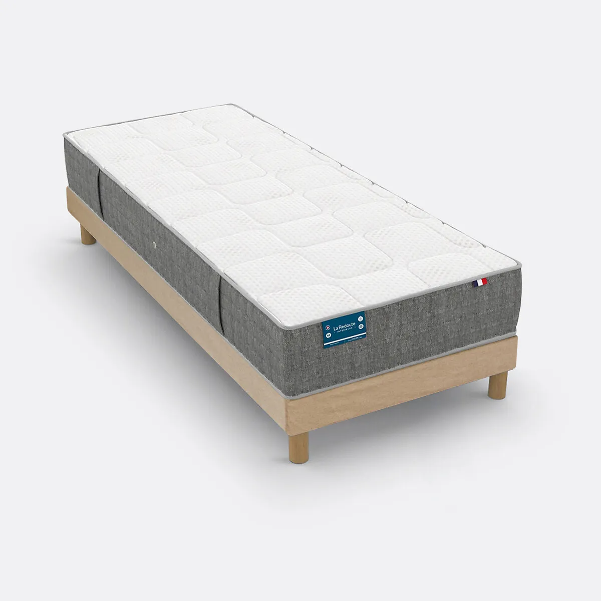 Ensemble Matelas 640 Ressorts, Soutien Ferme, Accueil Moelleux — vue 3