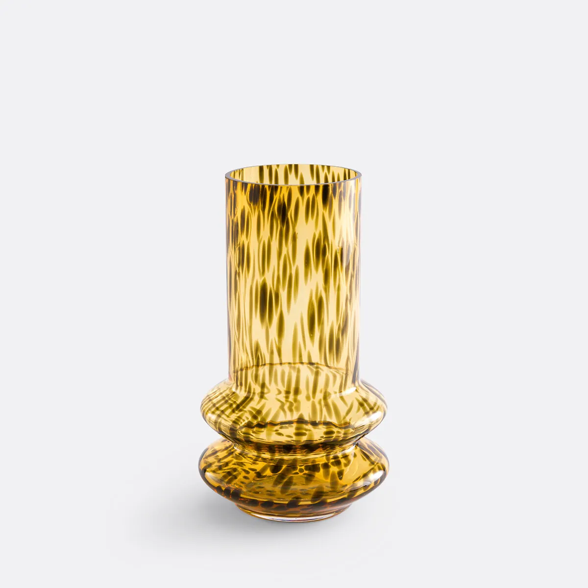 Vase Tacheté En Verre H24 Cm, Onana