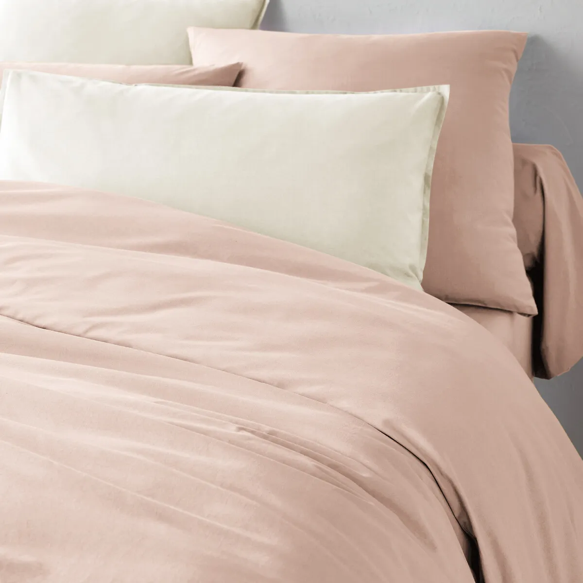 Housse De Couette Unie Percale Coton Bio Scenario — vue 3