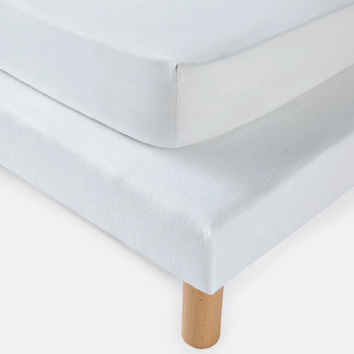 Cache-sommier Forme Housse En Polyester Intissé, Hauteur Maxi 30 Cm