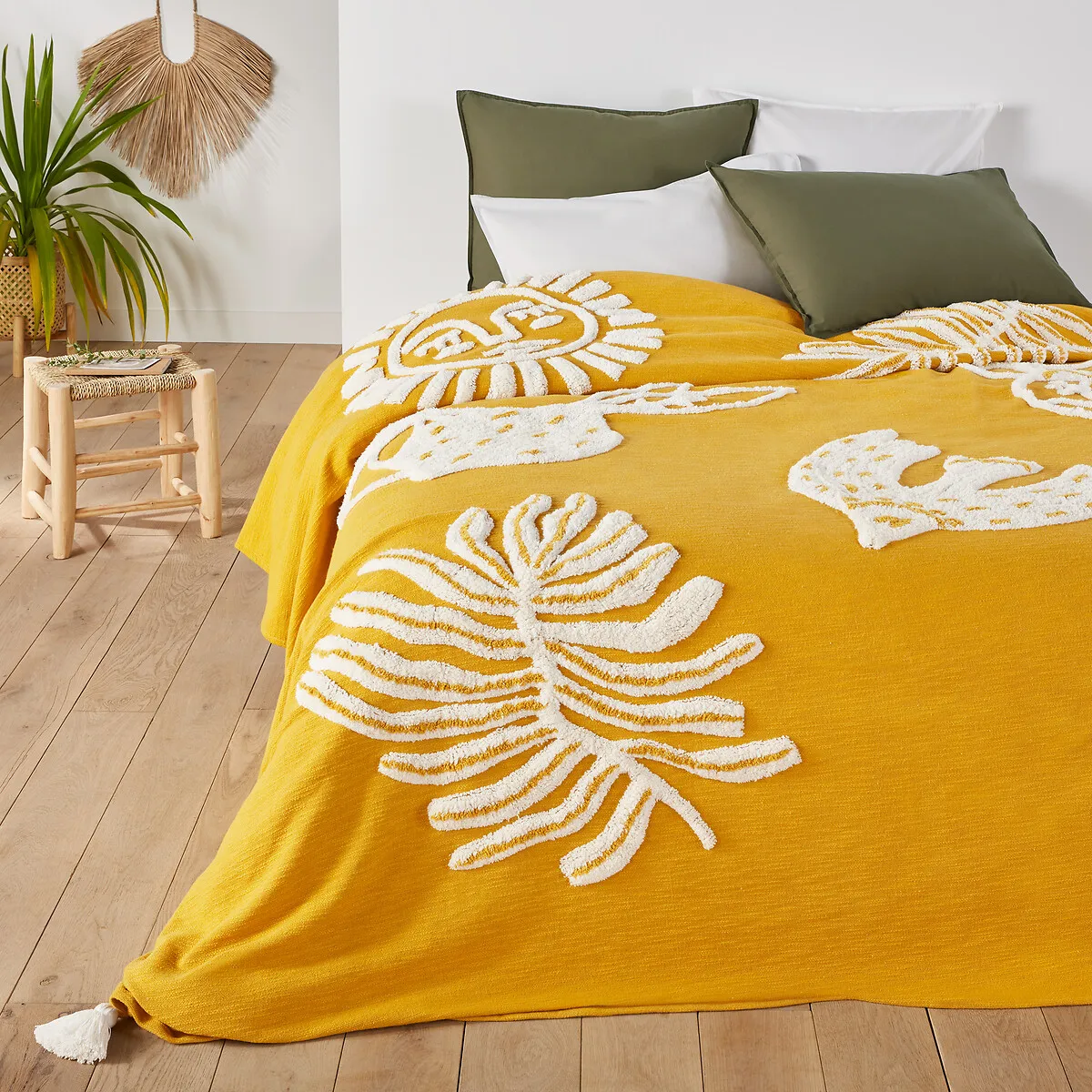 Dessus De Lit Coton, Motifs Tuftés, Hesperos