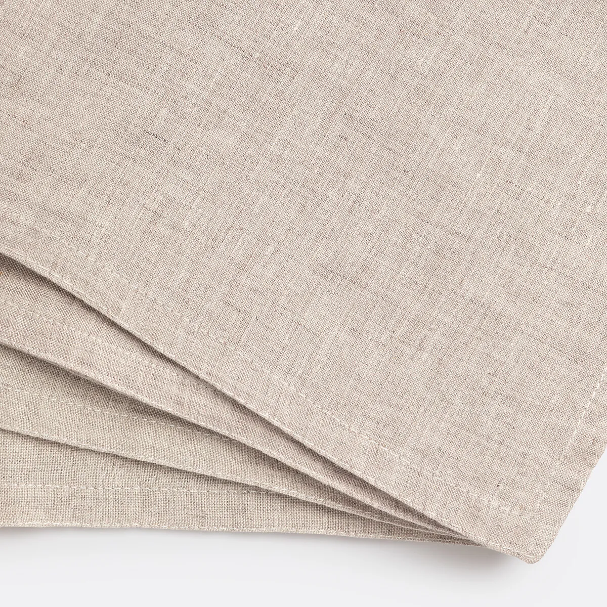 Lot De 4 Serviettes De Table Lin Lavé Victorine — vue 3