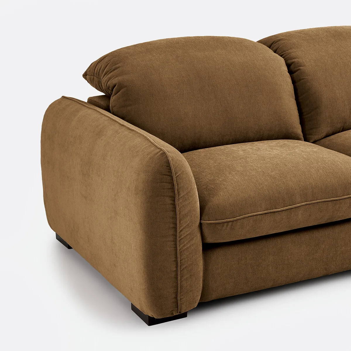 Canapé Convertible, 3 Places, En Polyester Chiné, Avec Têtières, ISLA — vue 3