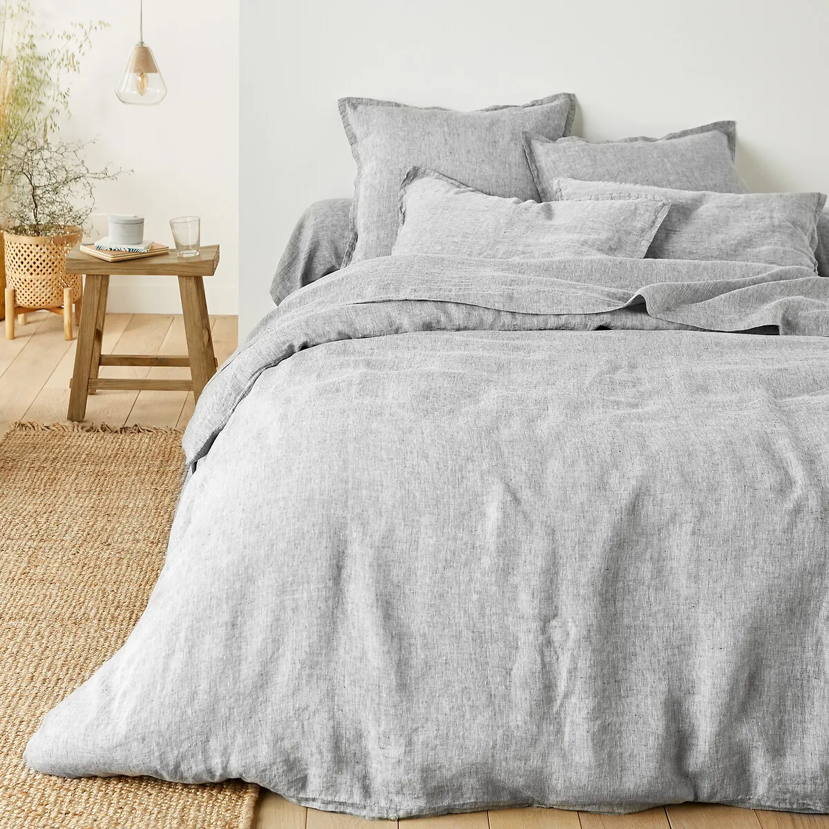 Drap Housse Lin Lavé, Bonnet 35 Cm, Linot — vue 3