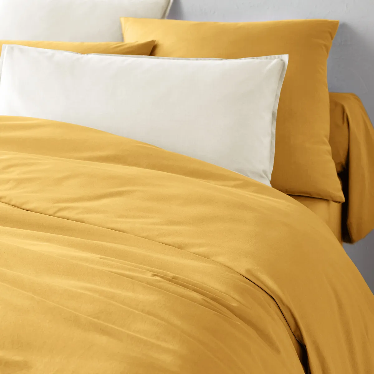 Housse De Couette Unie Percale Coton Bio Scenario — vue 3