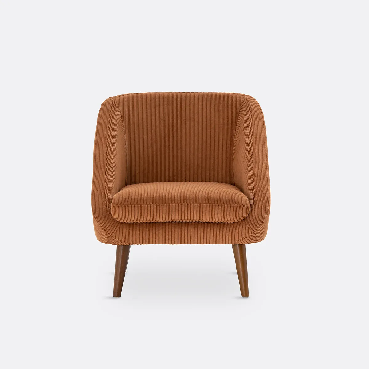 Fauteuil Velours Côtelé, Séméon — vue 3