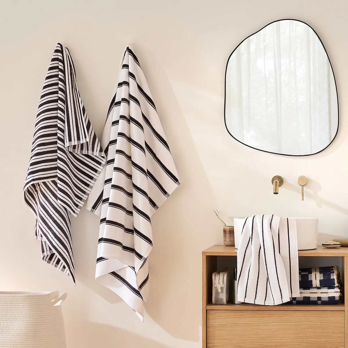 Maxi Drap De Bain Éponge Velours, Jila — vue 3