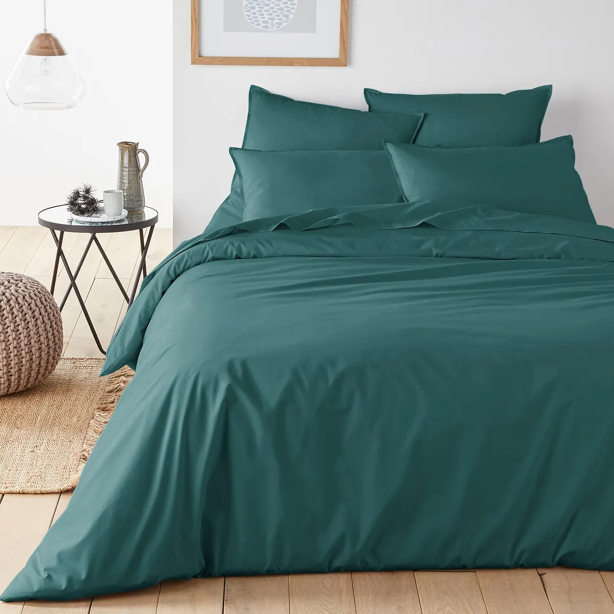 Taie De Traversin Unie Percale Coton Bio Scenario — vue 3
