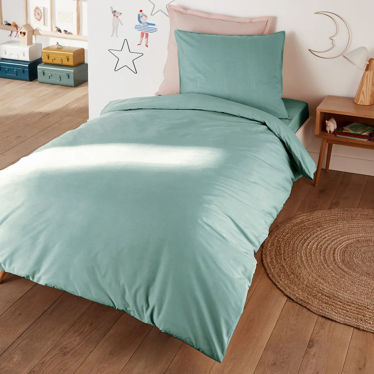 Taie D'oreiller En Percale De Coton, 80 Fils, Scénario — vue 3