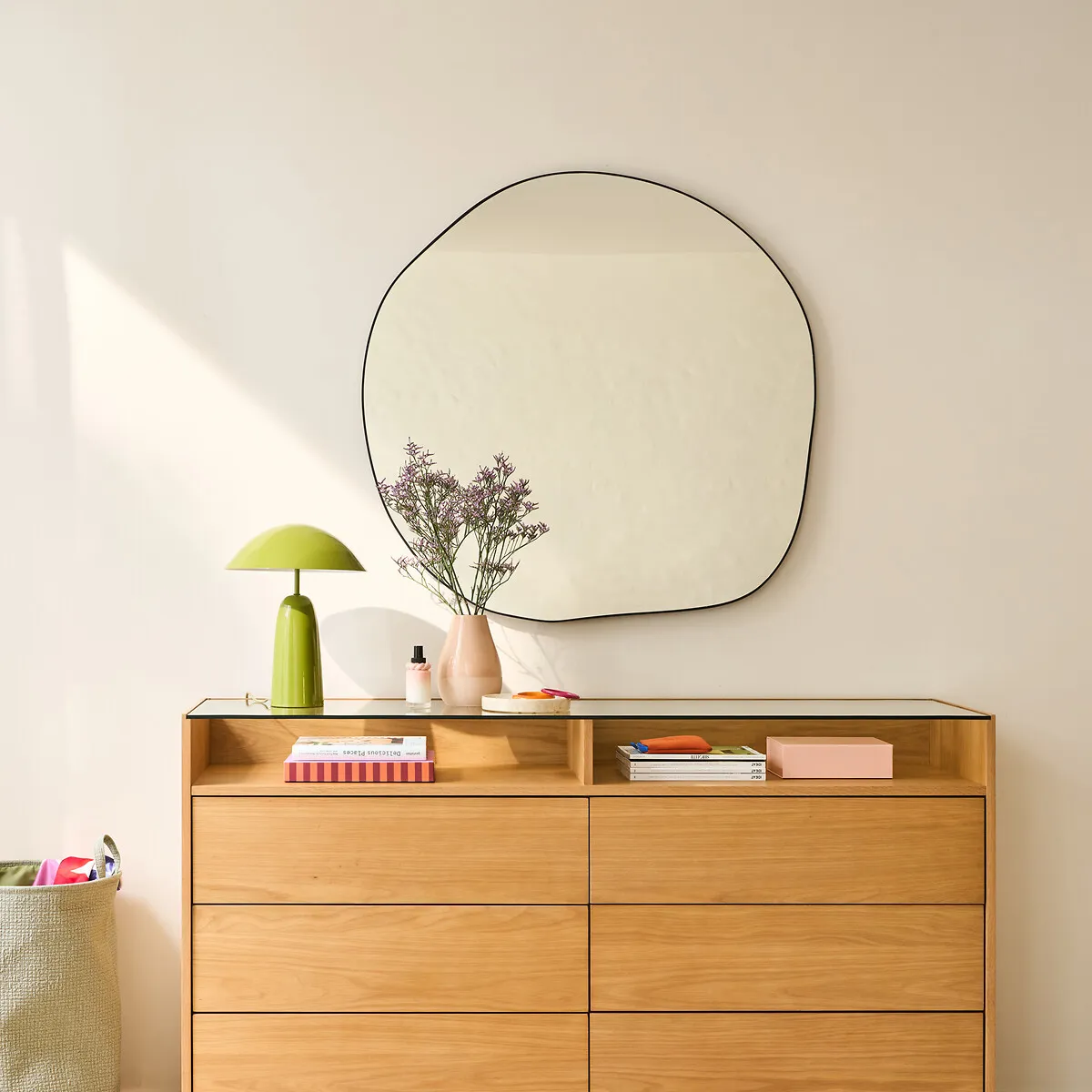 Miroir Forme Organique 100x100 Cm, Ornica — vue 3