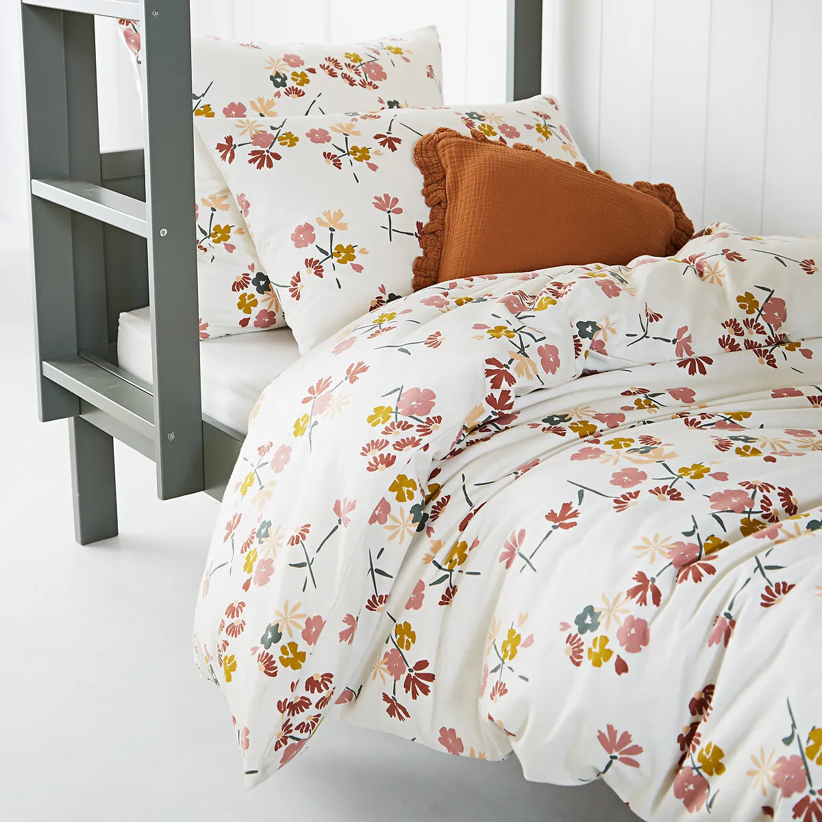 Housse De Couette Flanelle De Coton, Rosine