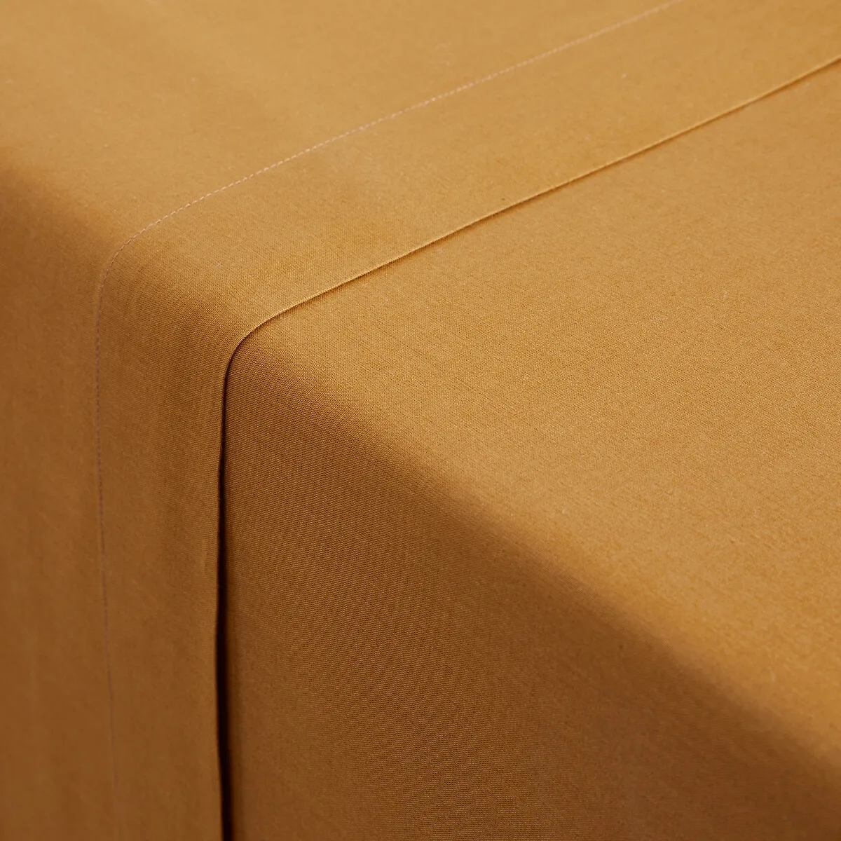 Drap Plat Uni En Coton Lavé, Scenario — vue 3