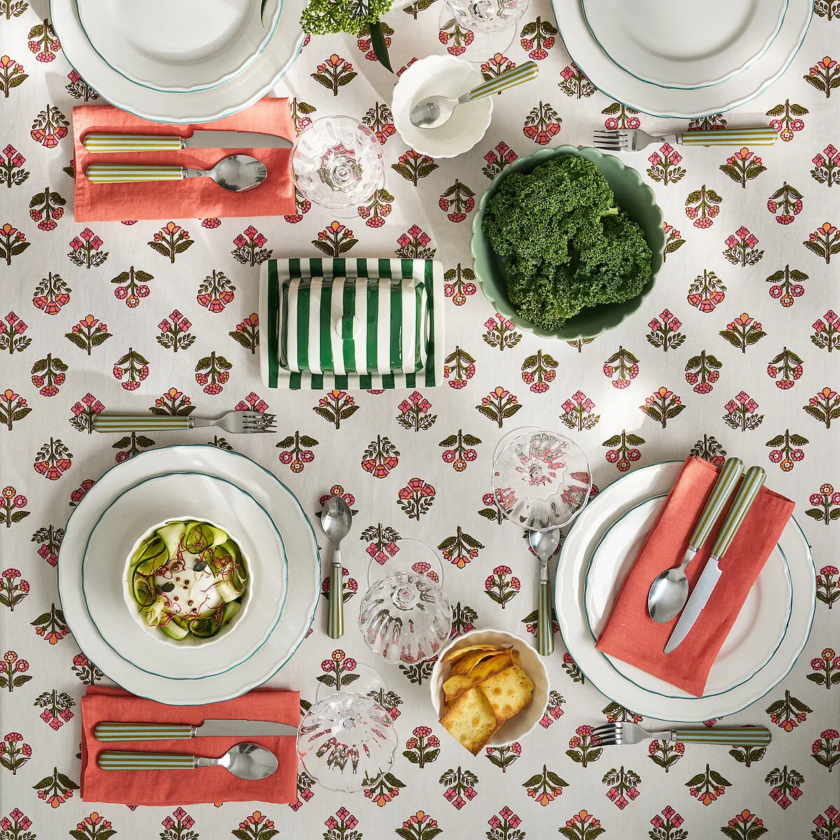 Nappe Imprimée, En Coton Lavé, VANDI — vue 3