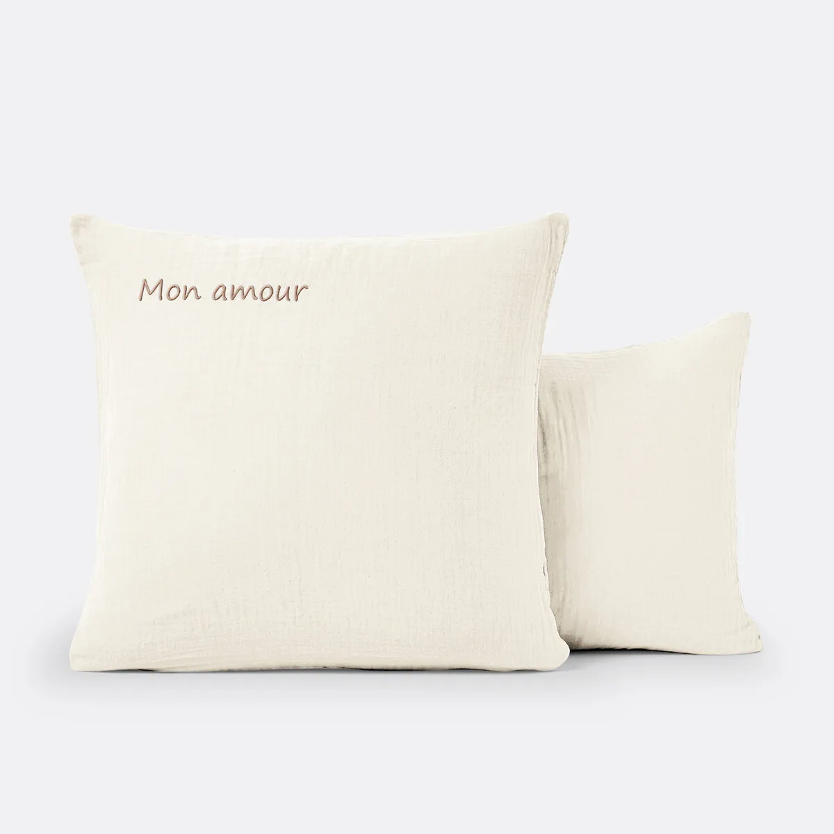 Taie D'oreiller Personnalisée Gaze De Coton, Kumla