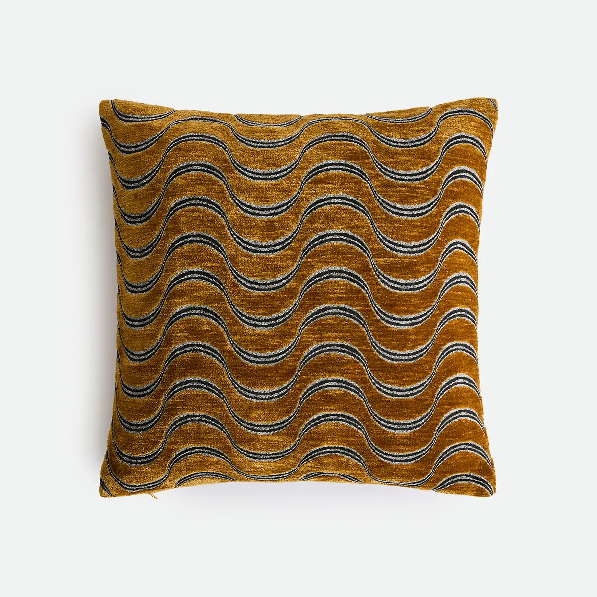 Housse De Coussin 45 X 45 Cm, En Velours Chenille, VILNIA