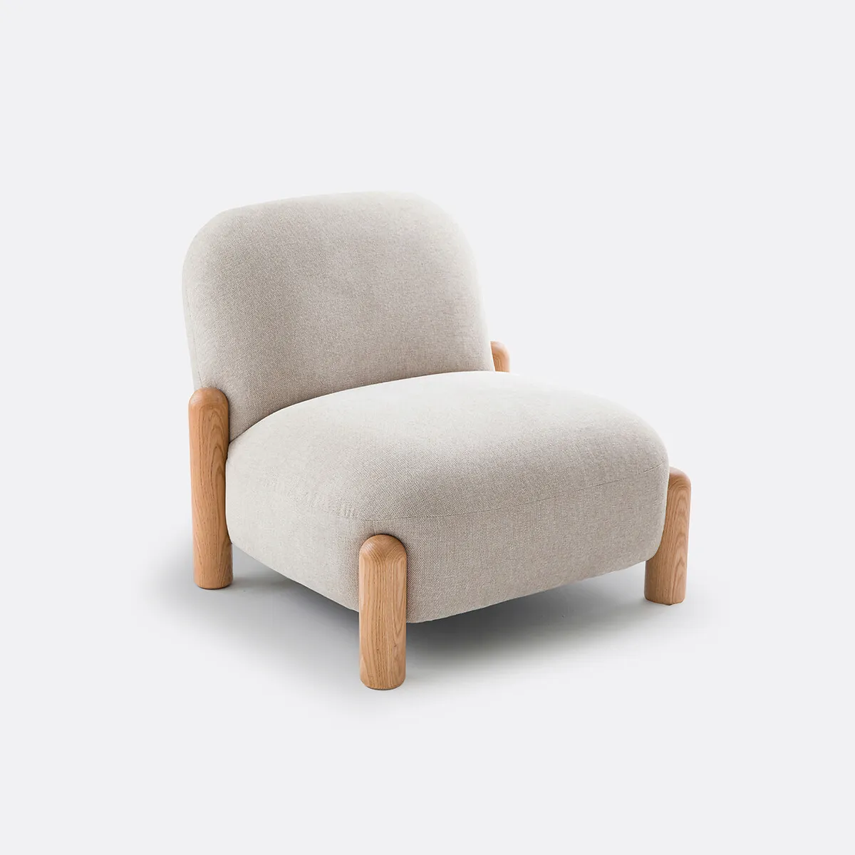 Fauteuil Rembourré Tissu Chenille, Boldi