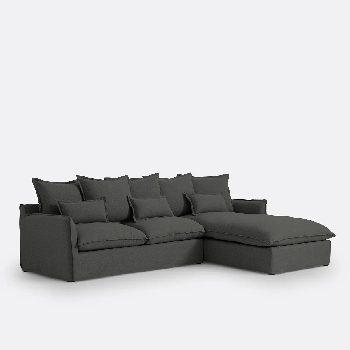 Canapé D'angle, 4 Places, En Polyester, ODNA — vue 3