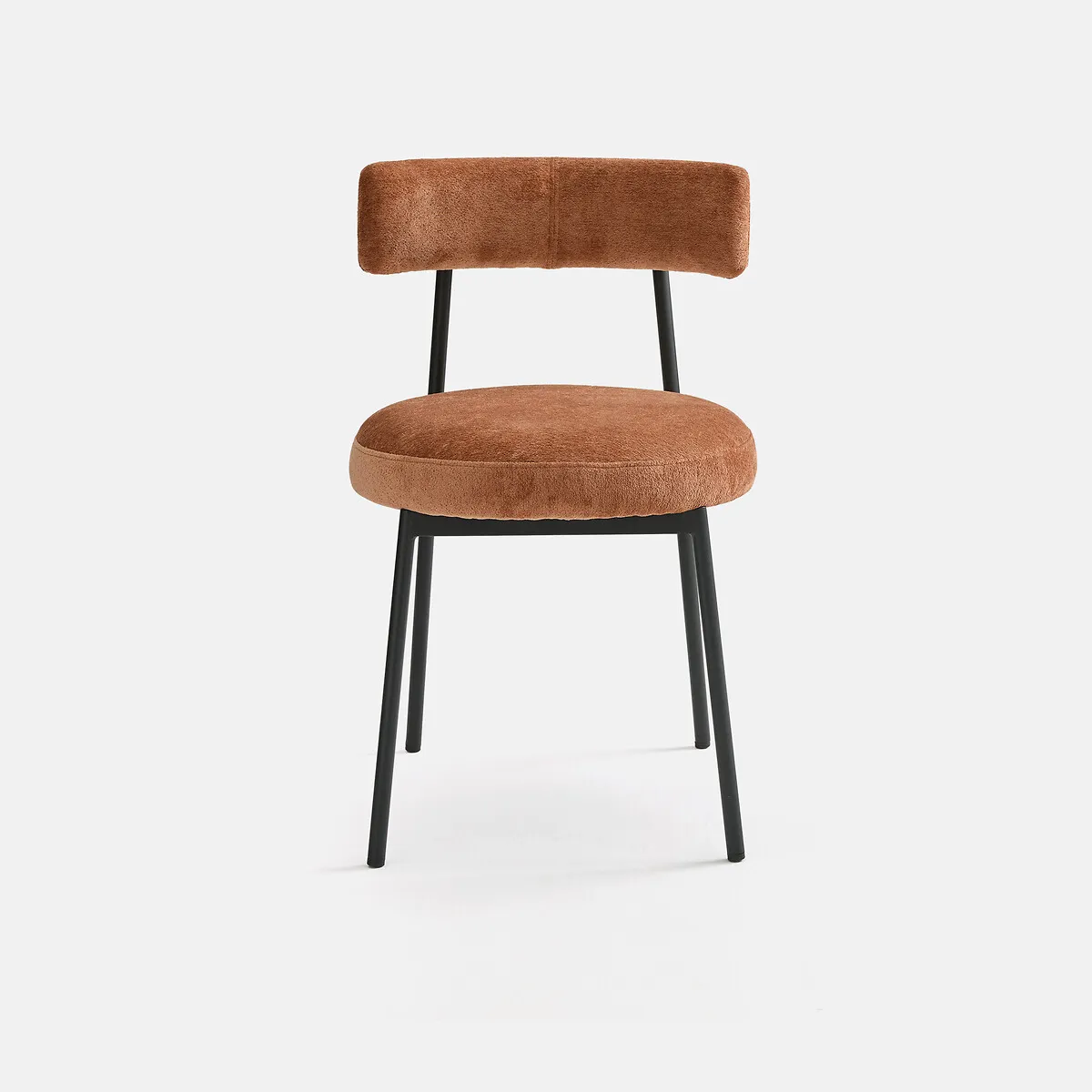 Chaise En Métal Acier Et Tissu Texturé, SARVIO — vue 3