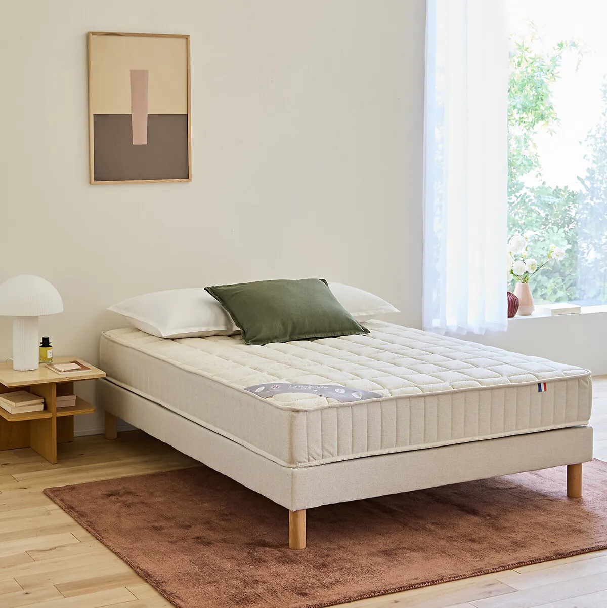 Matelas 588 Ressorts, Soutien Très Ferme, Accueil Moelleux