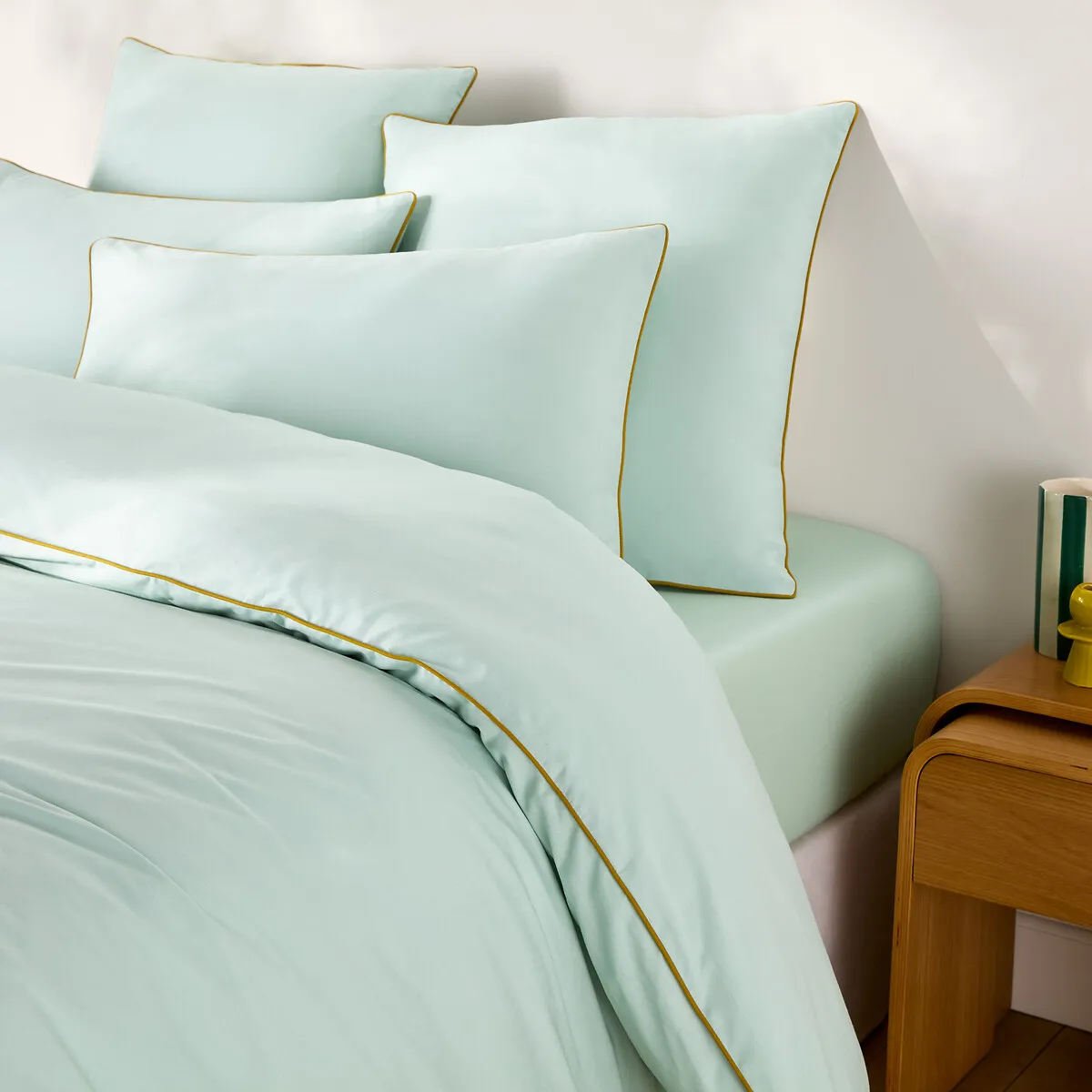 Drap-housse En Coton, Bonnet 25 Cm, MACHA — vue 3