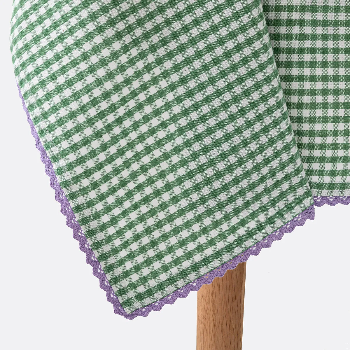 Nappe Motif Vichy Tissé Teint Coton/lin Trattoria — vue 3