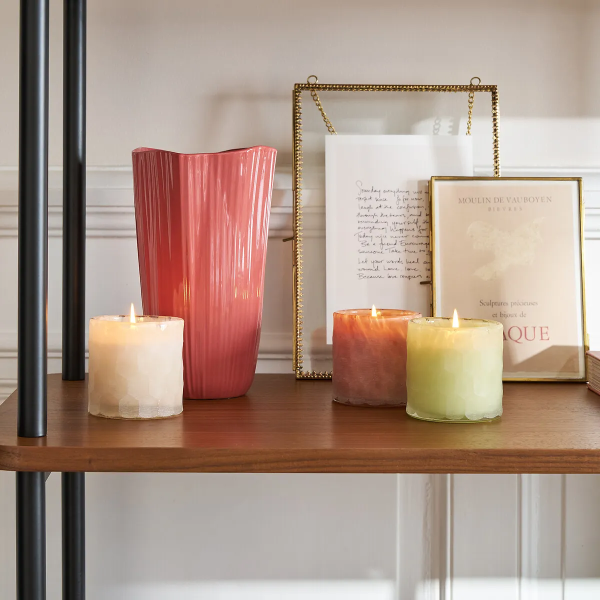 Vase Strié En Céramique, Akaria — vue 3