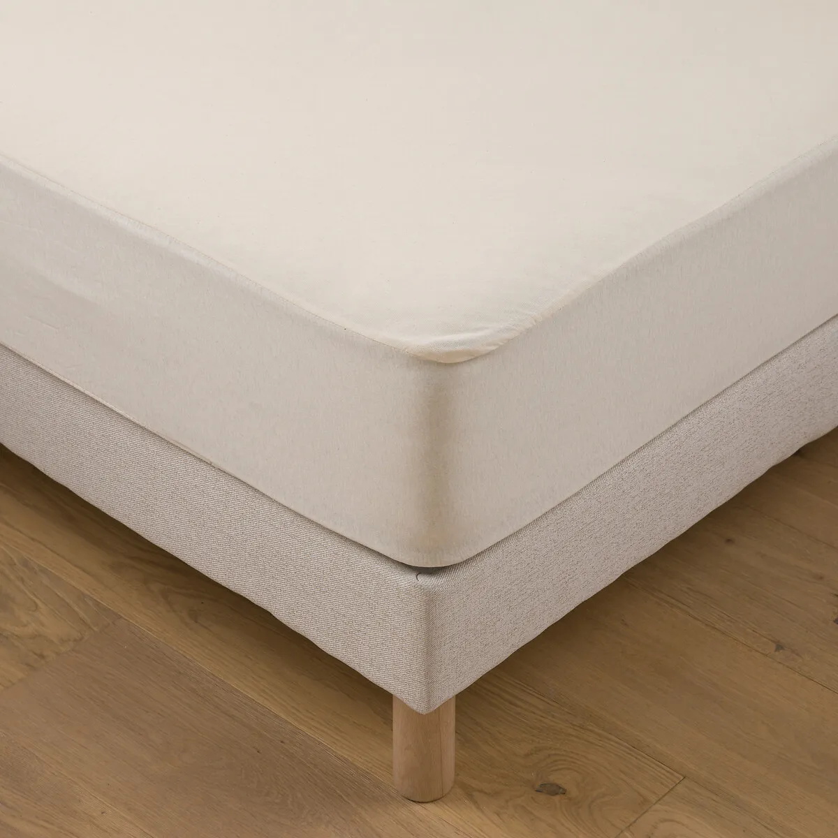 Protège-matelas, En Jersey De Coton Bio, Imperméable, Hauteur Maxi 22 Cm