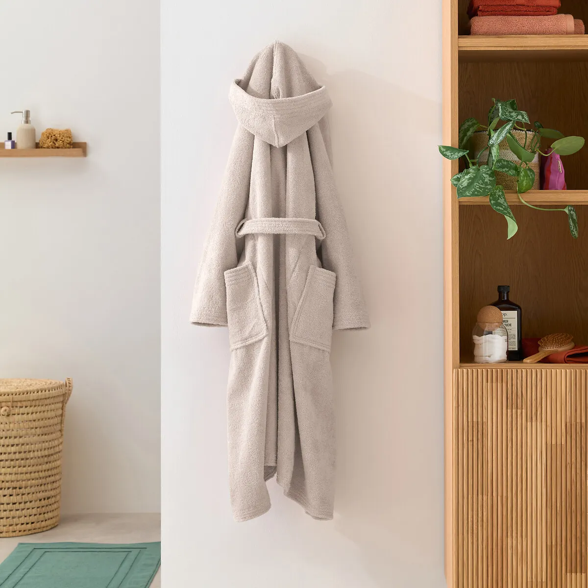 Peignoir À Capuche Éponge Personnalisé, Haxel — vue 3