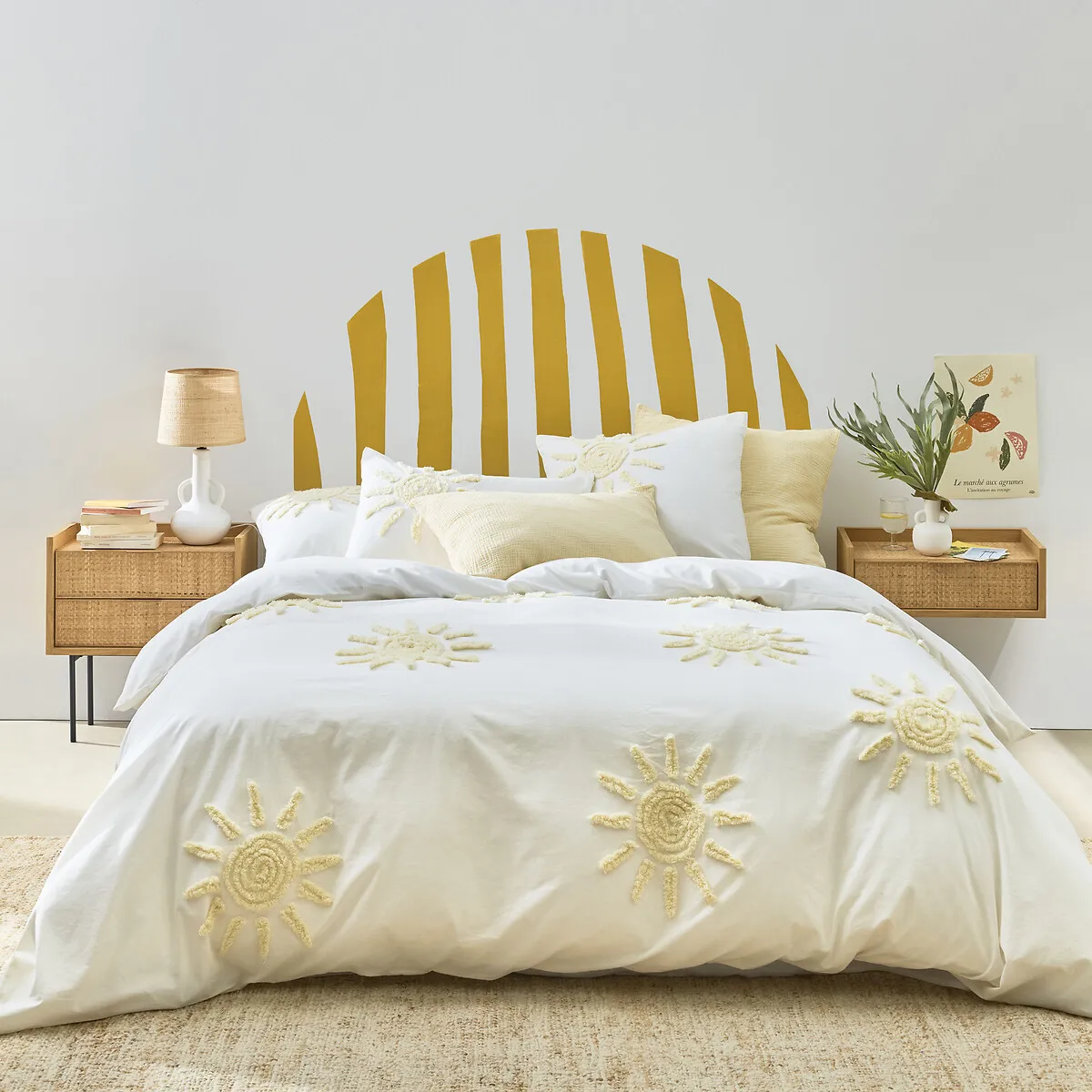 Housse De Couette En Coton Tufté, Melenaos