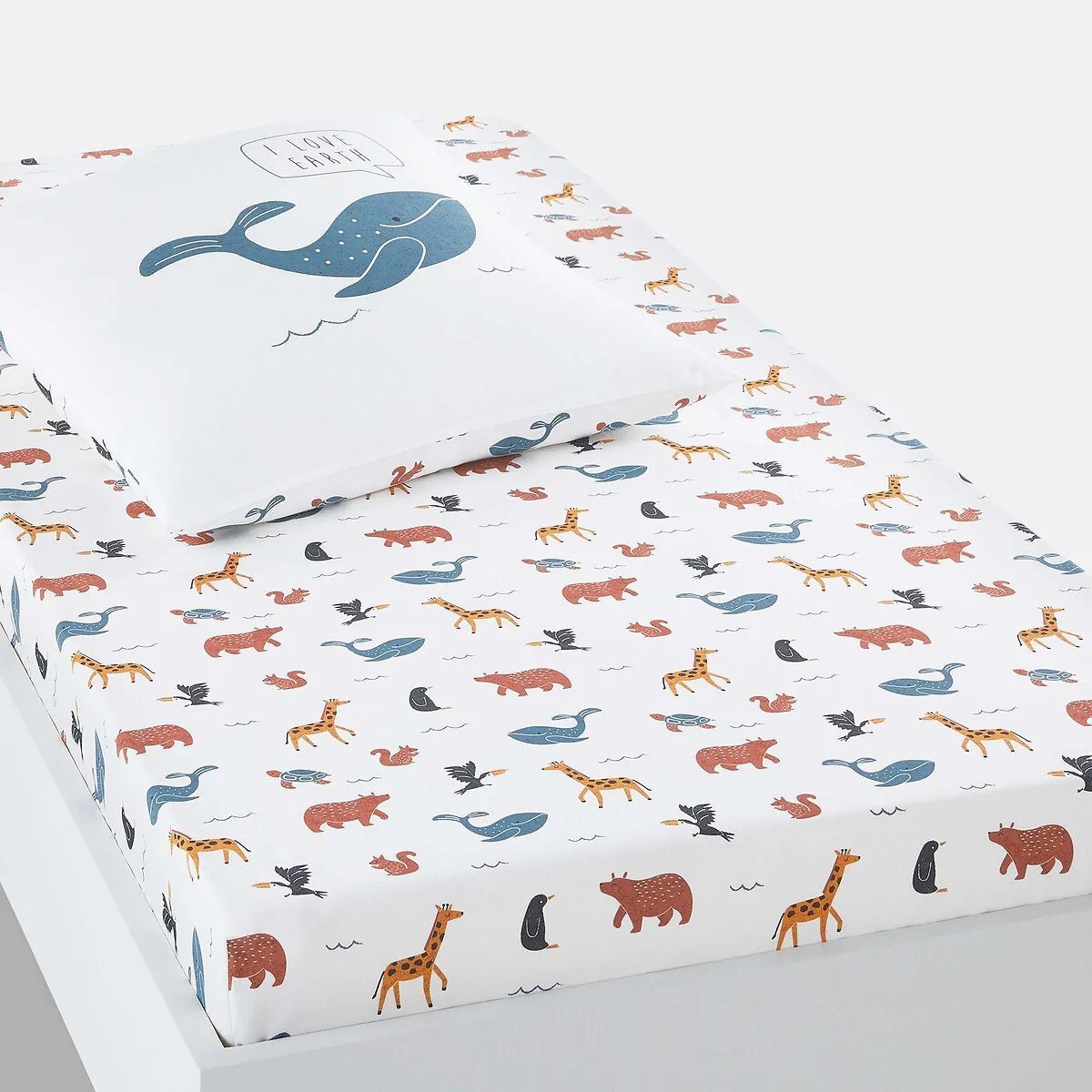 Drap-housse En Coton Biologique, Earth