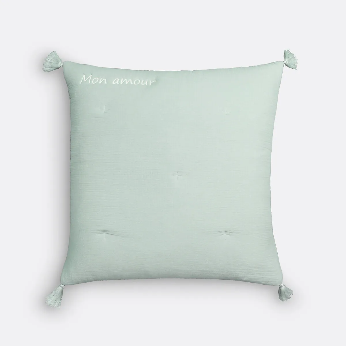 Housse Coussin Gaze De Coton Personnalisée Kumla — vue 3