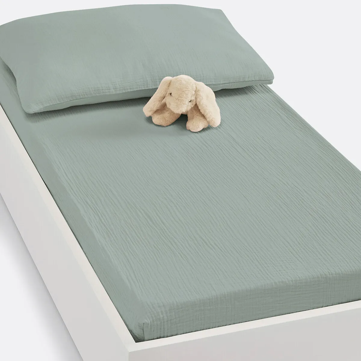 Drap-housse Bébé Gaze De Coton Uni, Kumla