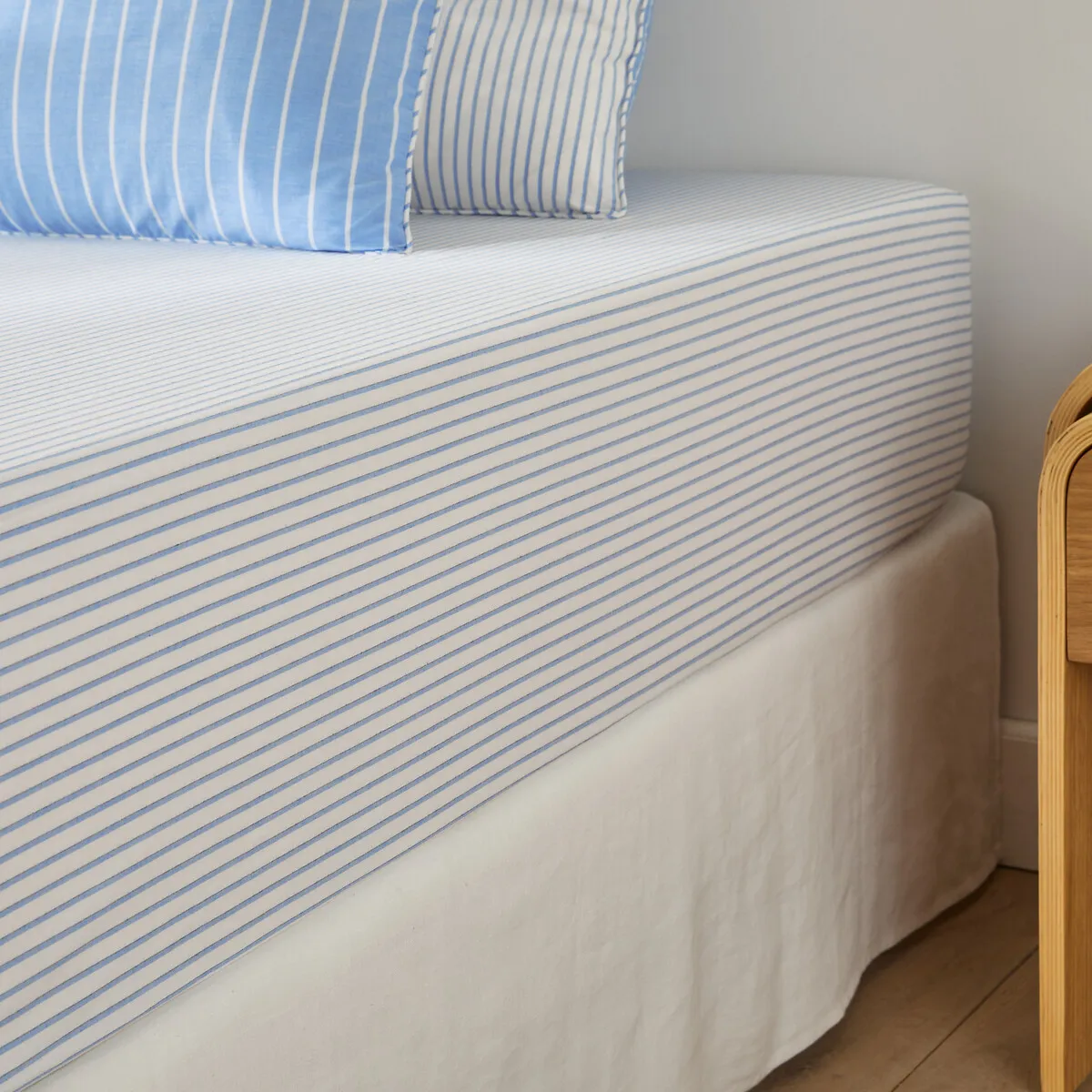 Drap-housse Percale De Coton Bonnet 30 Cm, Edward