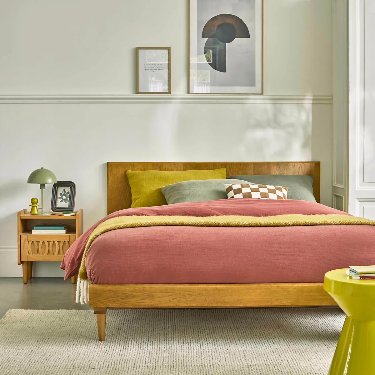 Lit Vintage Avec Sommier Quilda — vue 3